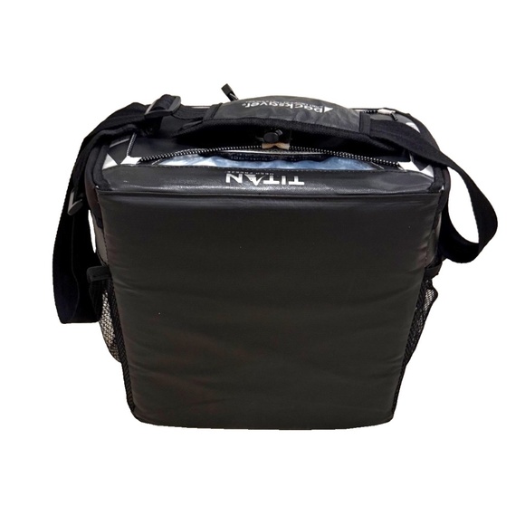 TITAN Deep Freeze Hardbody Cooler with Shoulder Strap Zipperless Coldlok Black - Picture 9 of 11